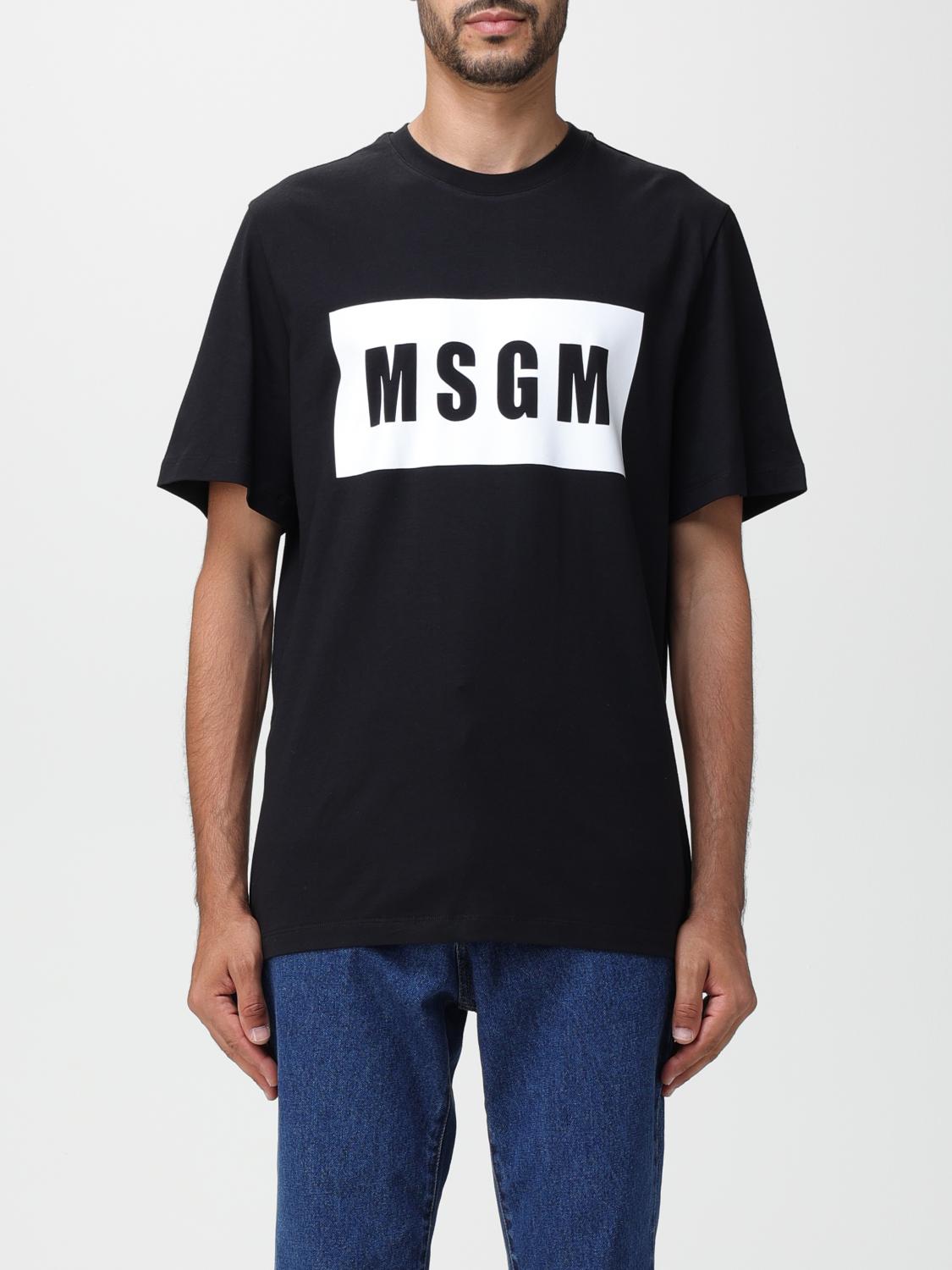 MSGM CAMISETA: Camiseta hombre MSGM, Negro - Img 1