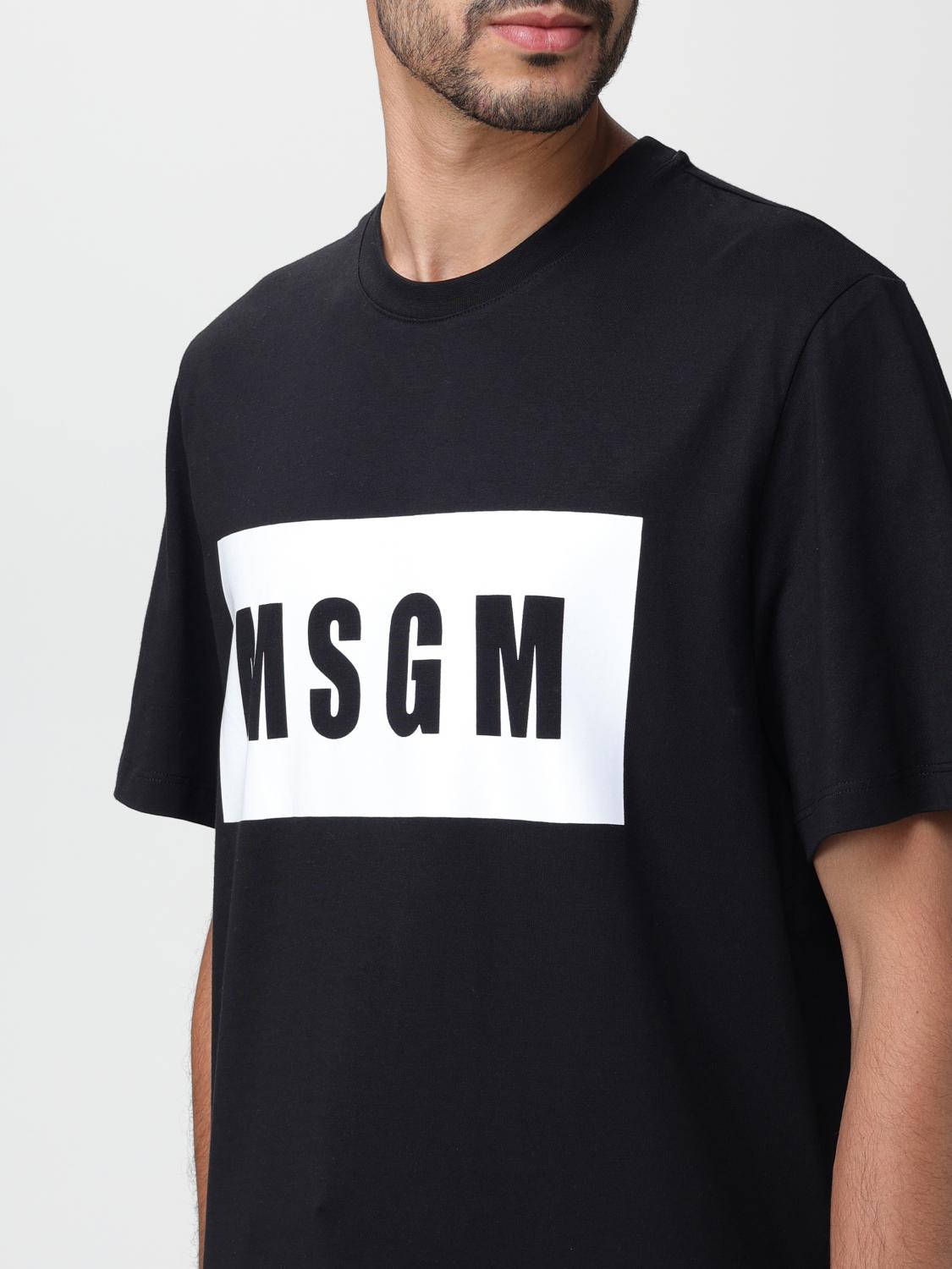 MSGM CAMISETA: Camiseta hombre MSGM, Negro - Img 3