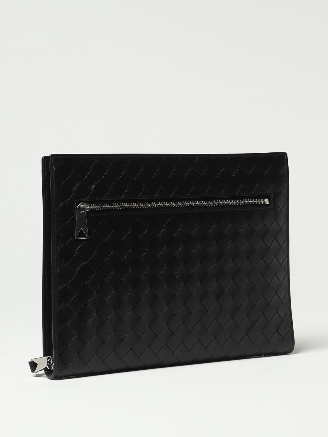 BOTTEGA VENETA FOLDERS: Bottega Veneta intreccio leather document holder, Black - Img 2