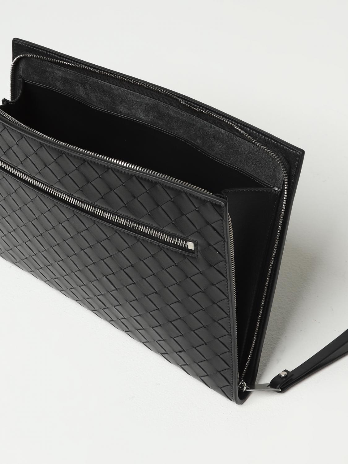 BOTTEGA VENETA FOLDERS: Bottega Veneta intreccio leather document holder, Black - Img 4