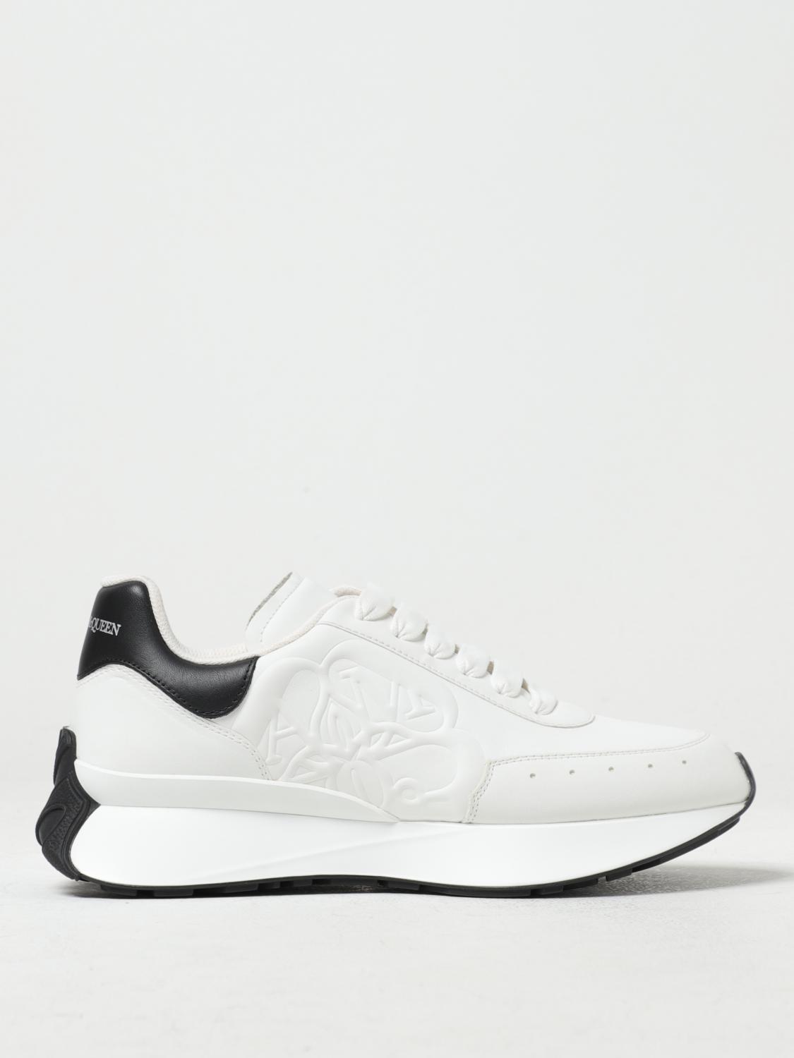 MCQUEEN TRAINERS: Trainers men McQueen, White - Img 1