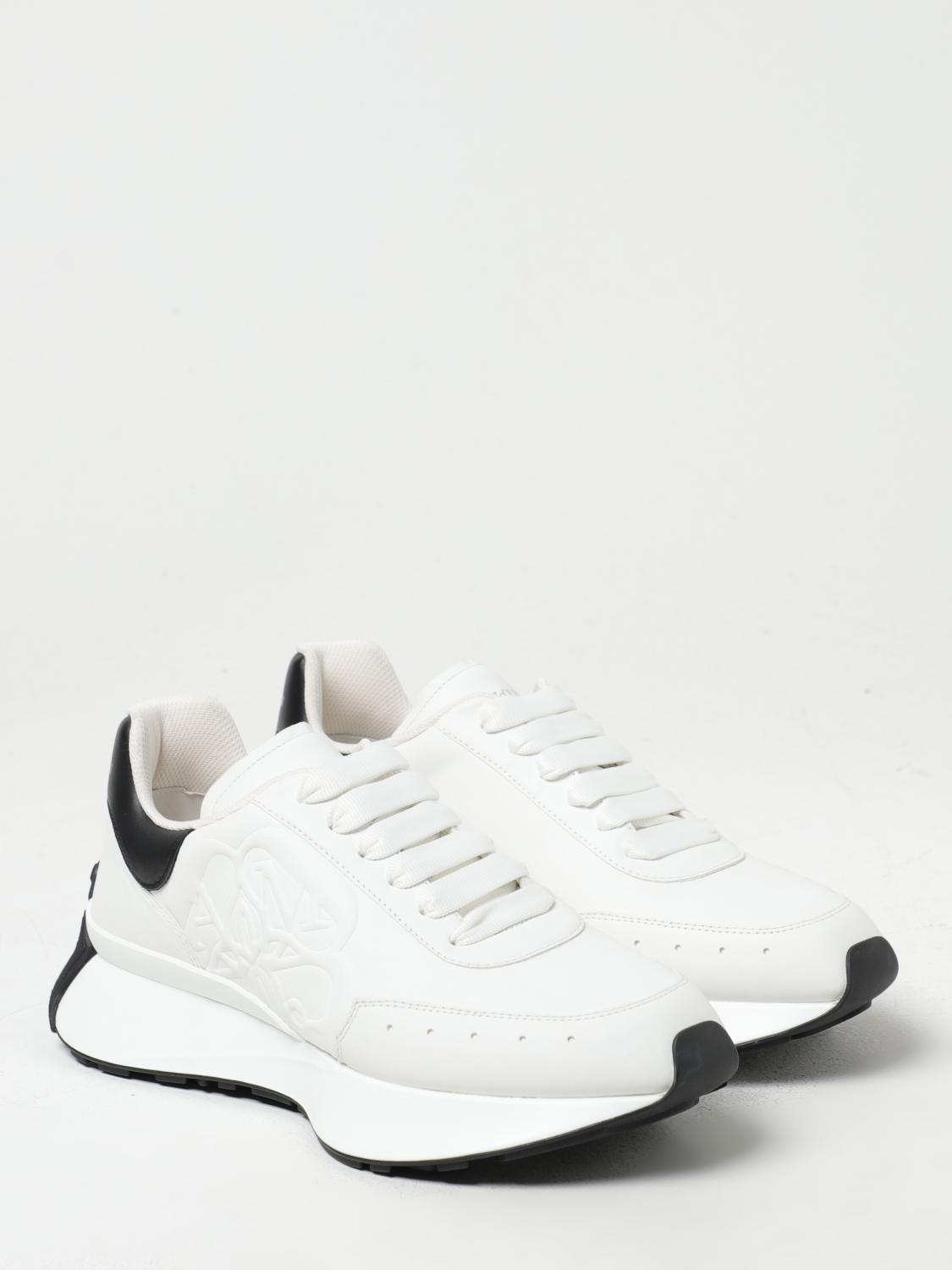 MCQUEEN TRAINERS: Trainers men McQueen, White - Img 2