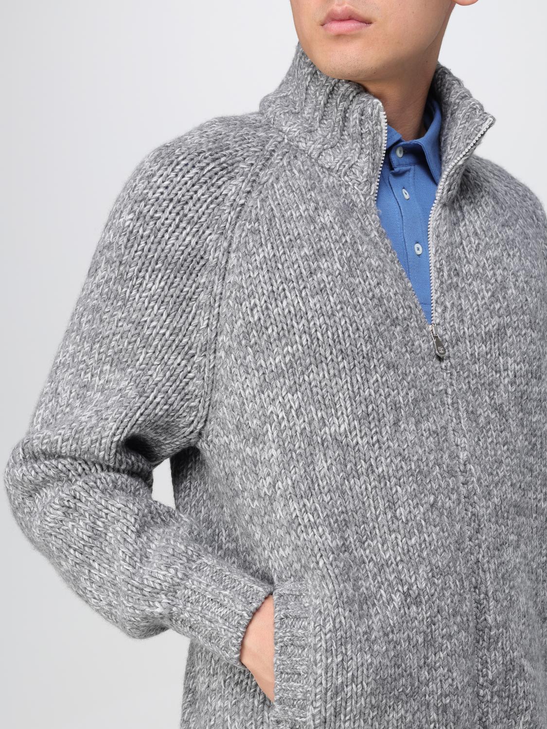 Brunello Cucinelli Jumper men - Grey | M3639126 | GIGLIO.COM