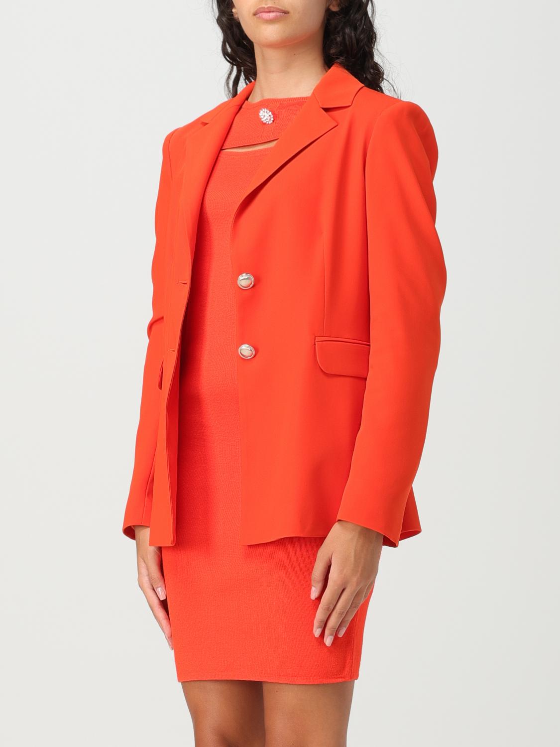 LIU JO AMERICANA: Chaqueta mujer Liu Jo, Naranja - Img 3