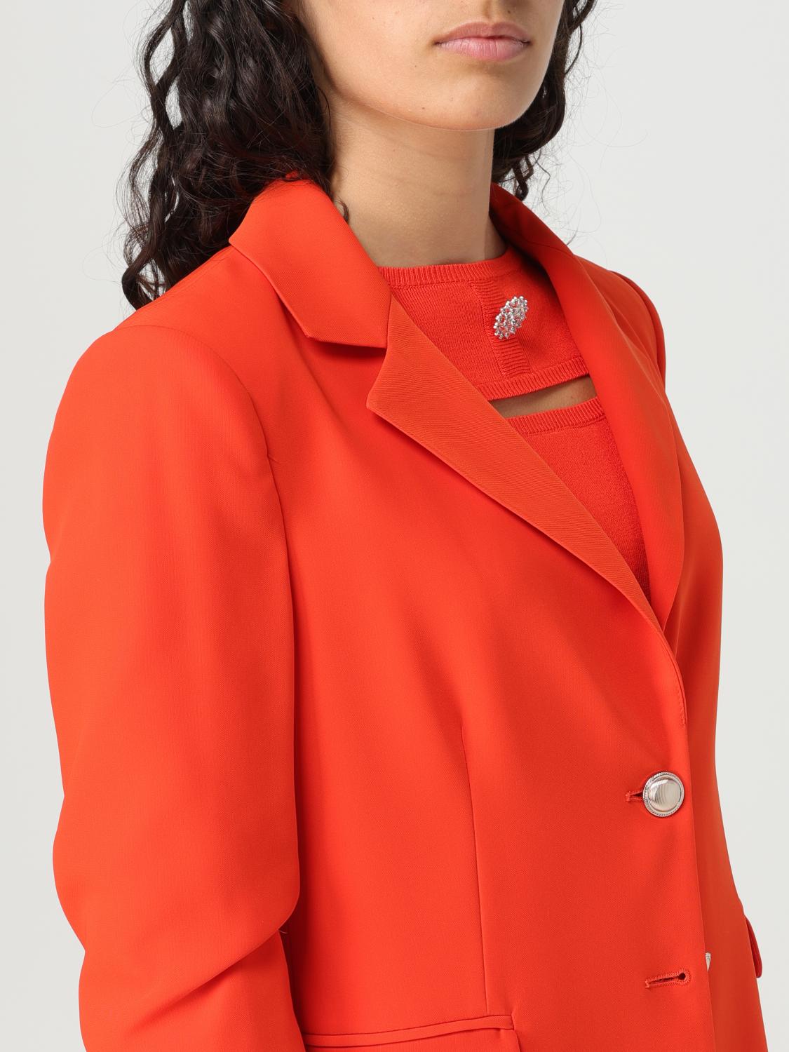 LIU JO AMERICANA: Chaqueta mujer Liu Jo, Naranja - Img 4
