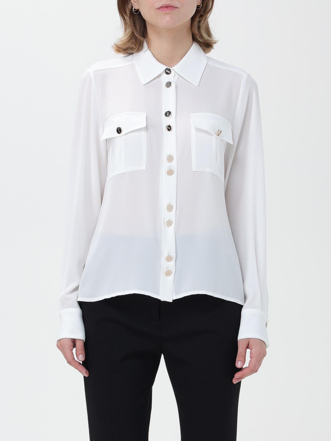 LIU JO CAMICIA: Camicia Liu Jo ecosostenibile, Bianco - Img 1