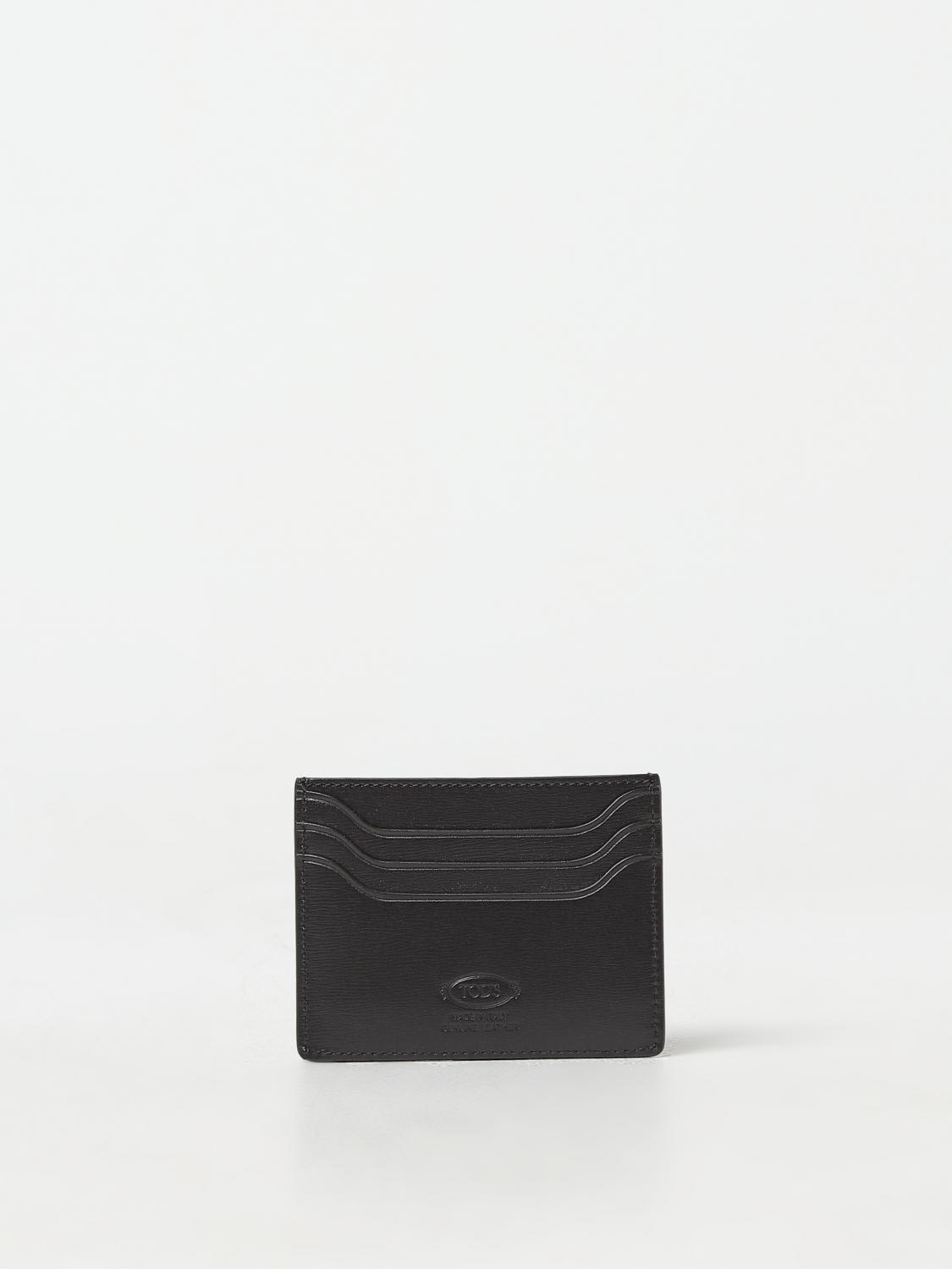 TOD'S WALLET: Tod's credit card holder in leather, Brown - Img 2