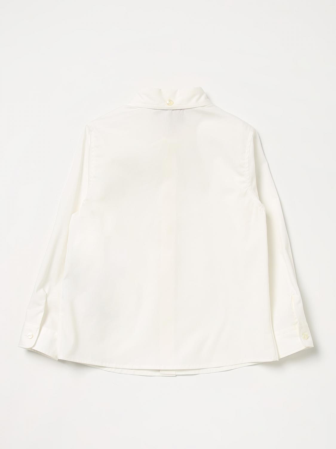 GUCCI CAMISA: Camisa niños Gucci, Blanco - Img 2