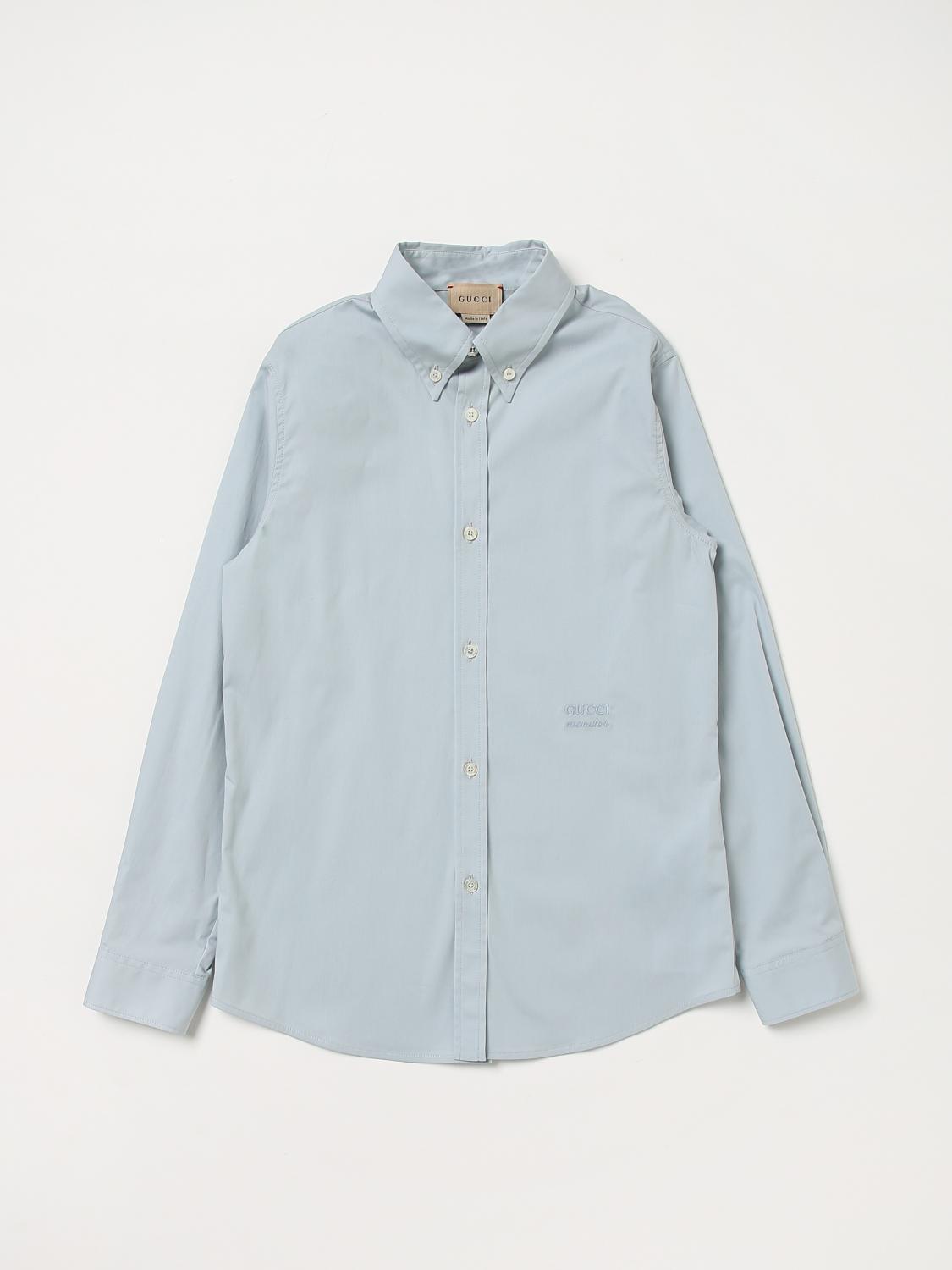 GUCCI CAMISA: Camisa niños Gucci, Cielo - Img 1