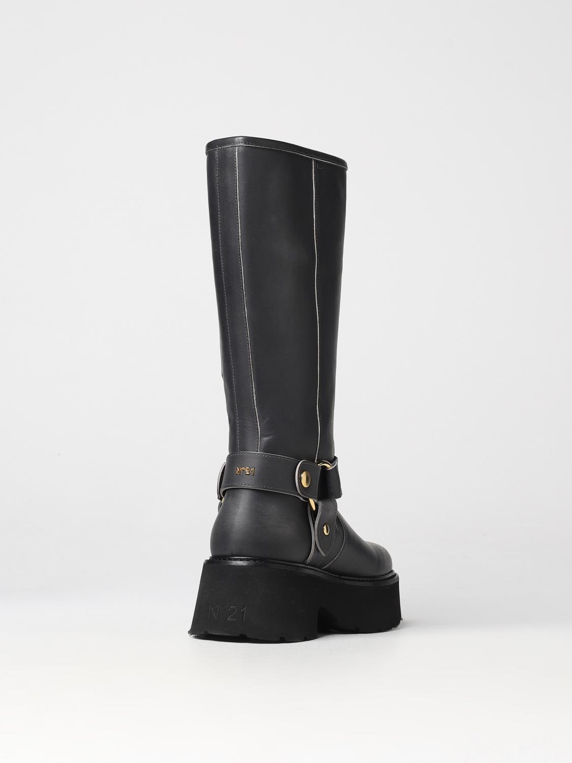N° 21 STIEFEL: Stiefel damen N° 21, Grau - Img 3