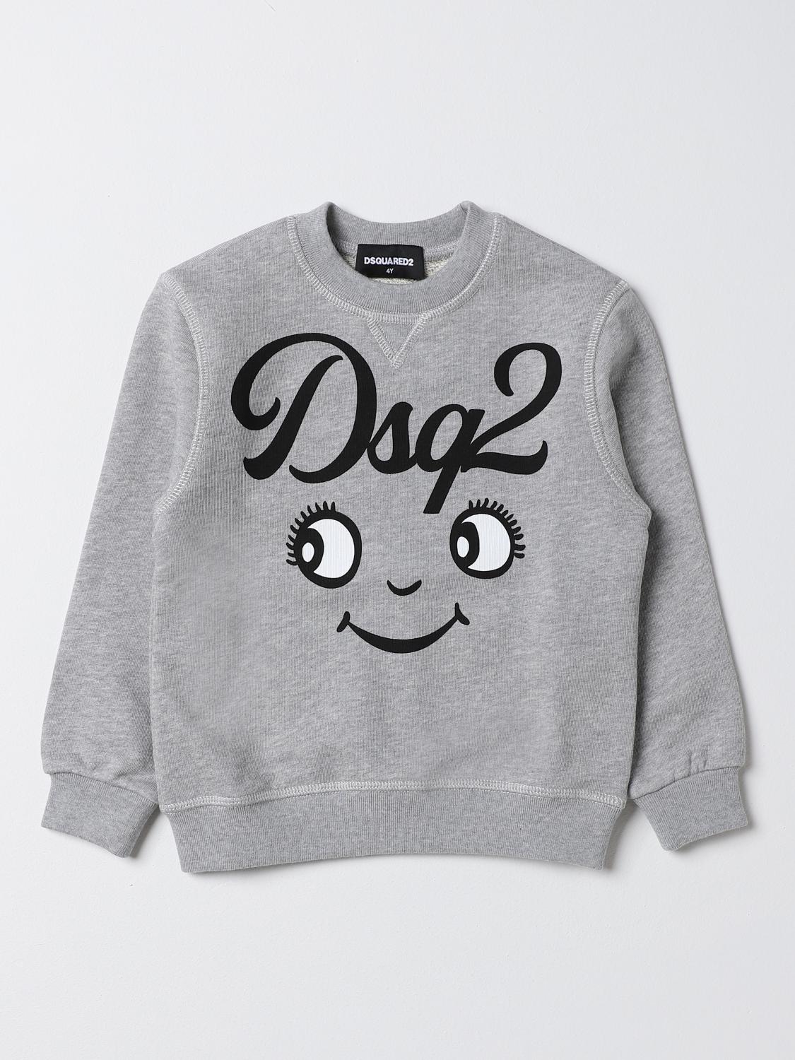 DSQUARED2 PULLOVER: Pullover kinder Dsquared2 Junior, Grau - Img 1