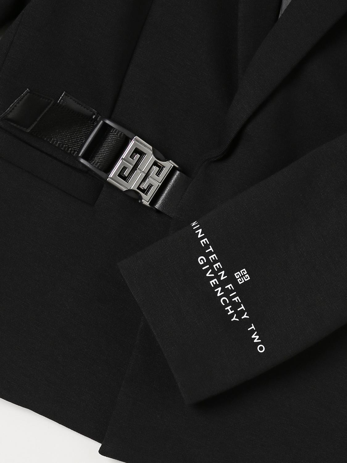 GIVENCHY ジャケット: ジャケット ボーイ Givenchy, ブラック - Img 3