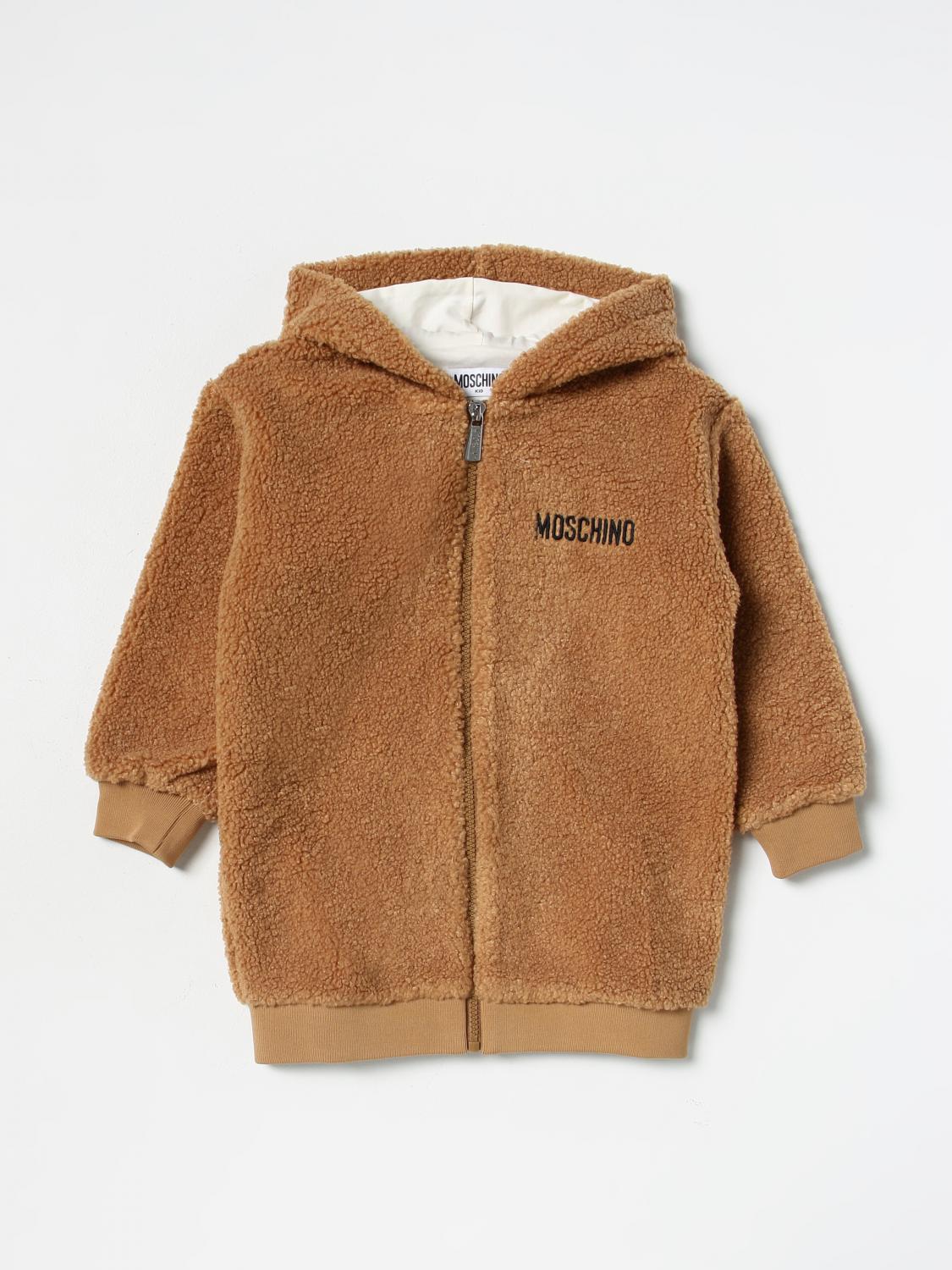 MOSCHINO CHAQUETA: Jersey niños Moschino Kid, Marrón - Img 1