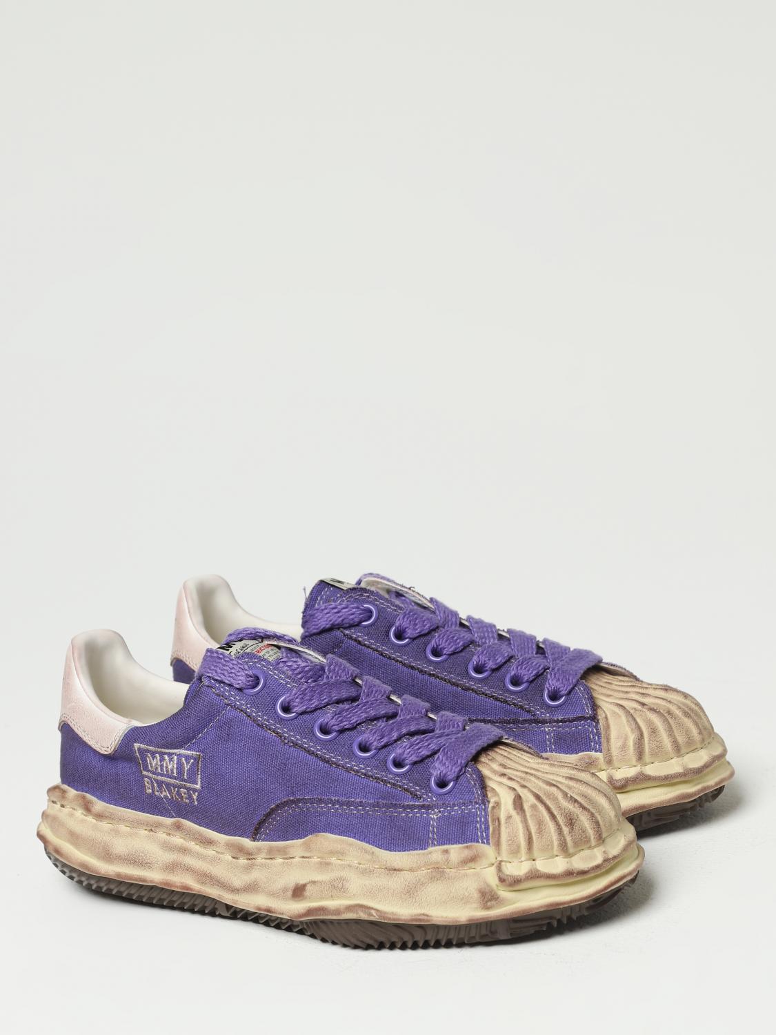 Maison Mihara Yasuhiro Sneakers men - Violet | A10FW712 | GIGLIO.COM Maison Mihara Yasuhiro Sneakers men - Violet | A10FW712 | GIGLIO.COM