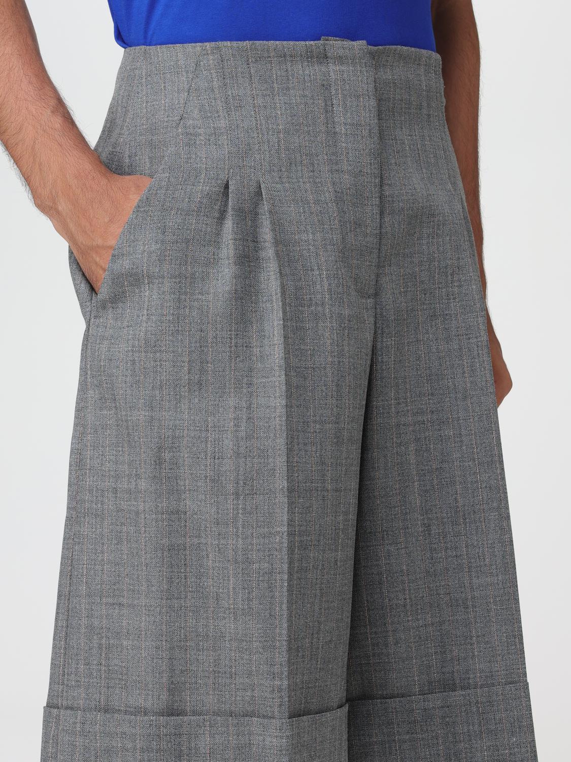 MSGM PANTALONES CORTOS: Pantalones cortos hombre MSGM, Gris - Img 4