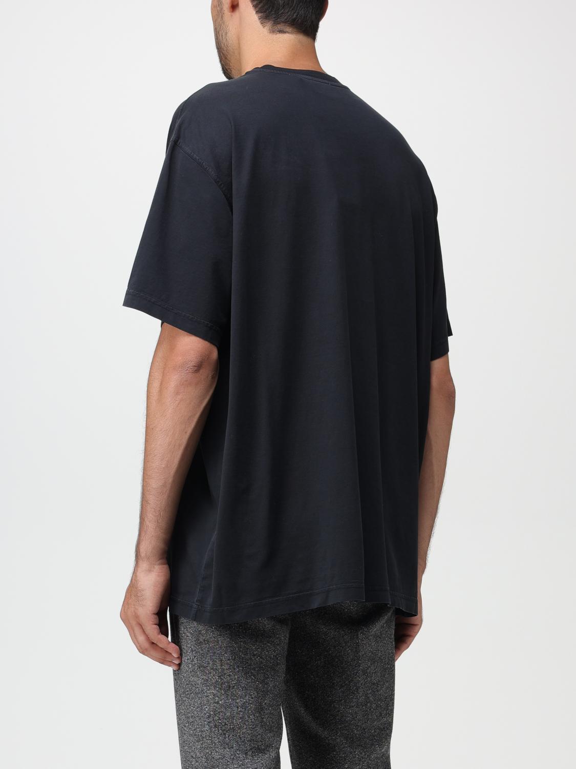 BURBERRY T-SHIRT: Burberry oversized t-shirt with maxi chessboard logo, Black - Img 3