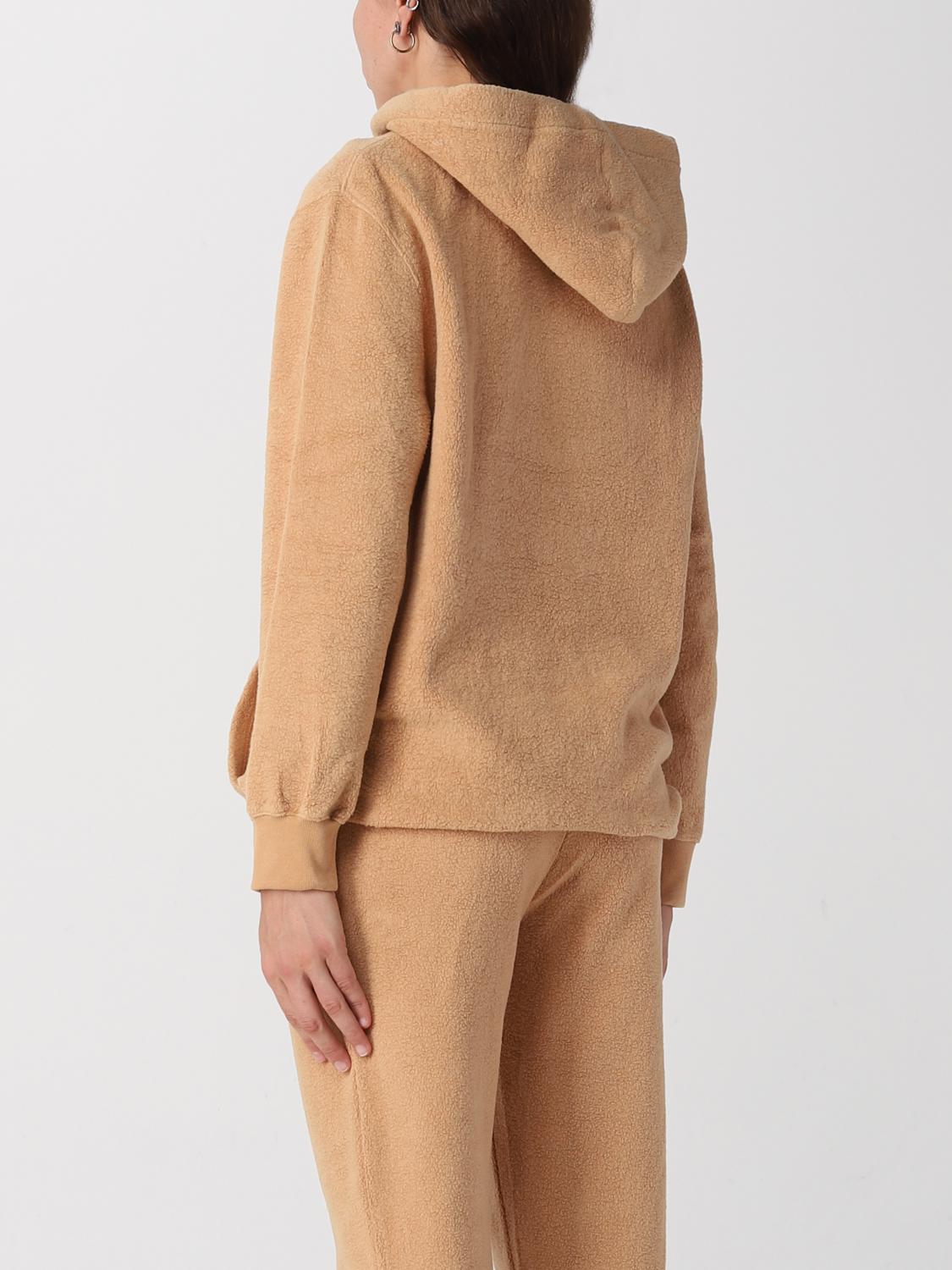 MOSCHINO COUTURE: cotton sweatshirt - Beige | Moschino Couture