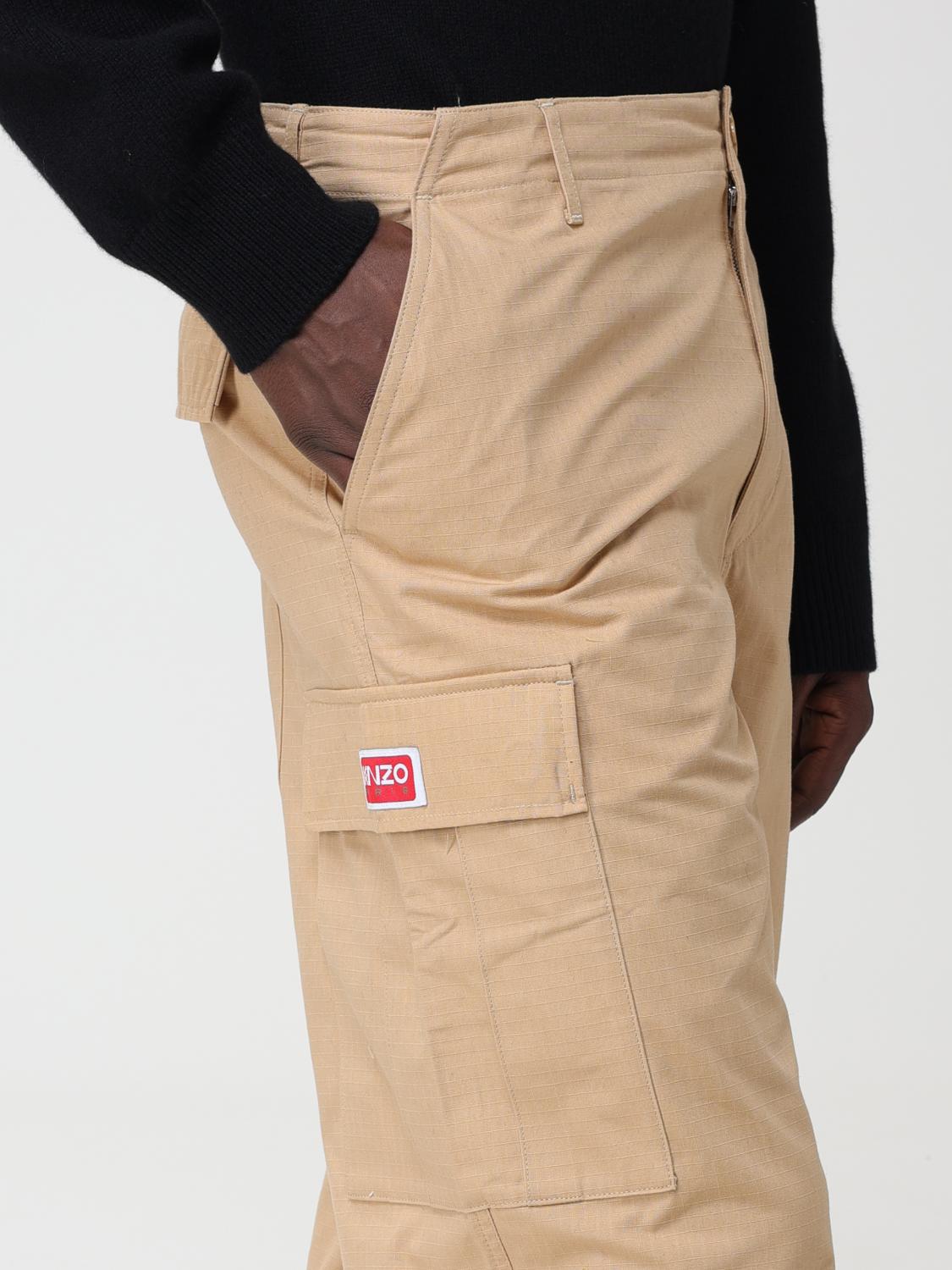 KENZO：パンツ メンズ - ブラウン | GIGLIO.COMオンラインのKenzo