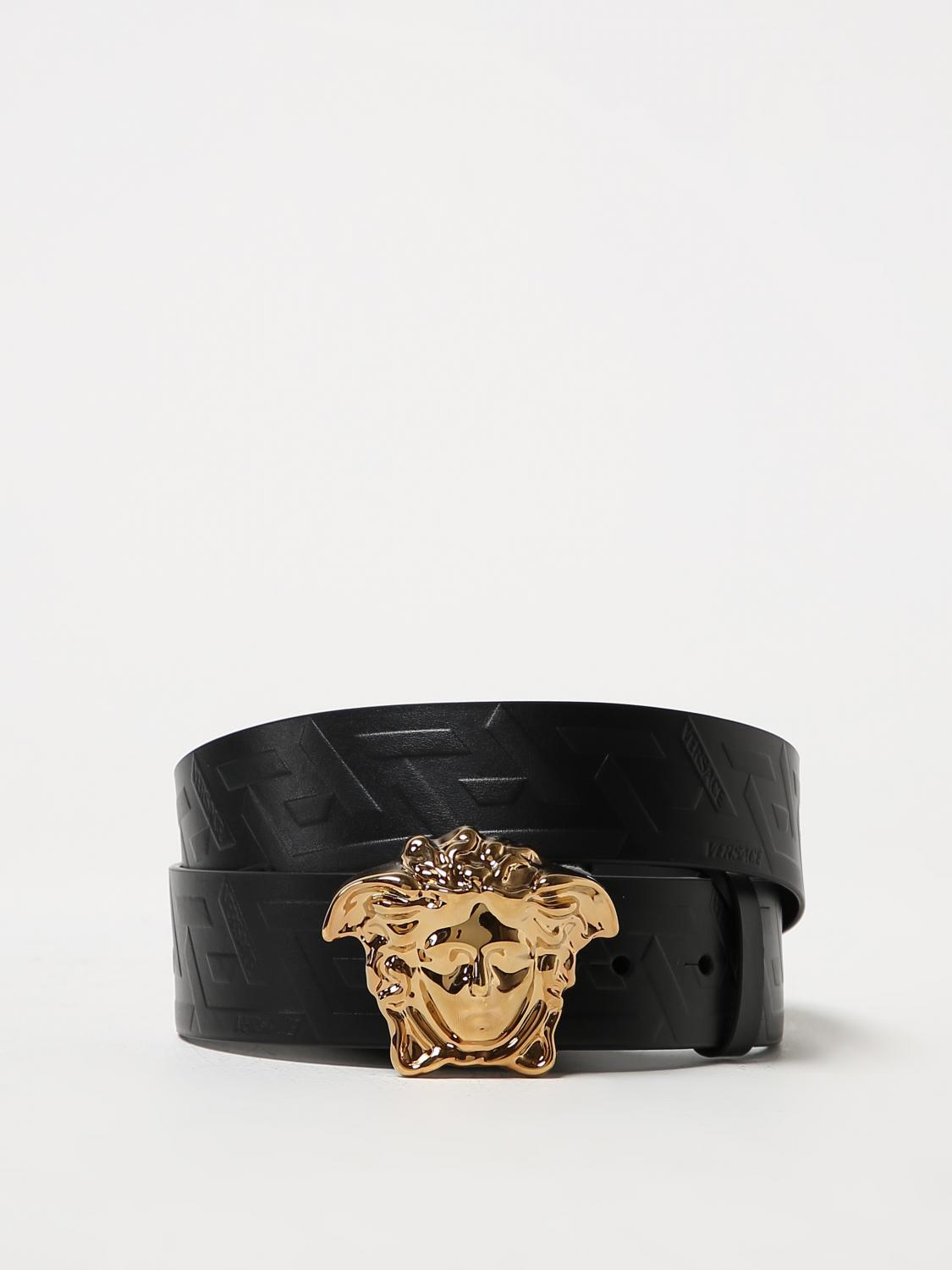 VERSACE GÜRTEL: Gürtel herren Versace, Schwarz - Img 1