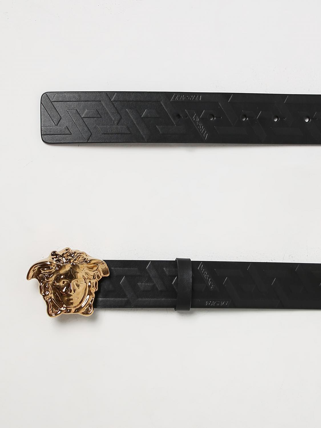 VERSACE GÜRTEL: Gürtel herren Versace, Schwarz - Img 2