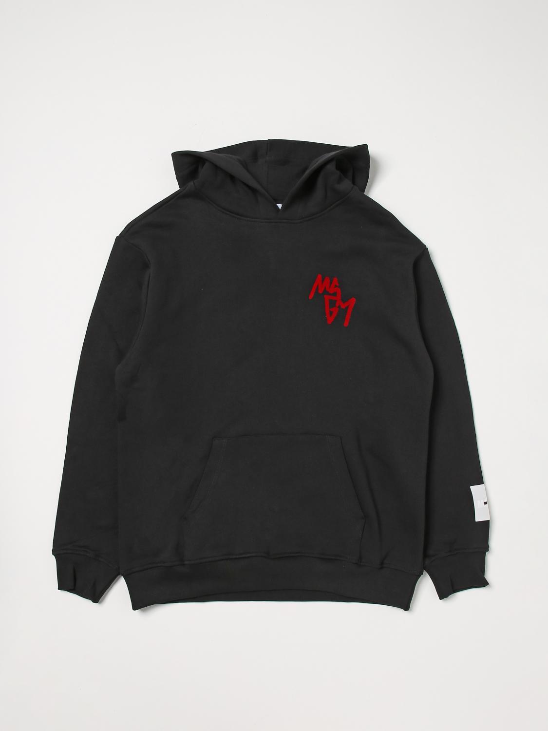MSGM KIDS PULLOVER: Pullover kinder MSGM Kids, Schwarz - Img 1