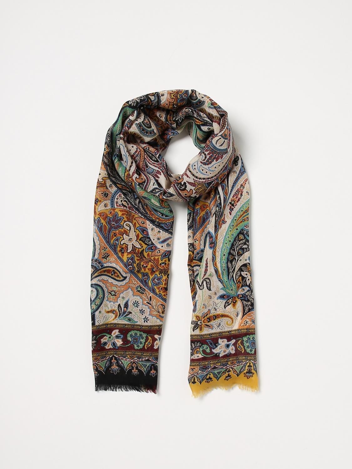 ETRO：スカーフ レディース - マルチカラー | GIGLIO.COMオンラインの