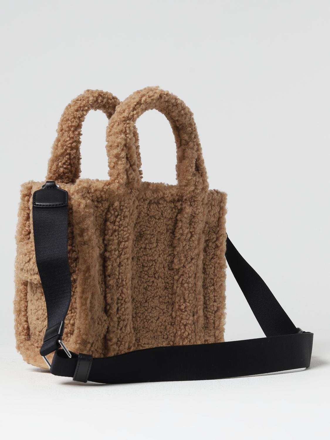 MARC JACOBS BORSA A MANO: Borsa The Tote Bag Marc Jacobs in pelliccia sintetica, Beige - Img 2