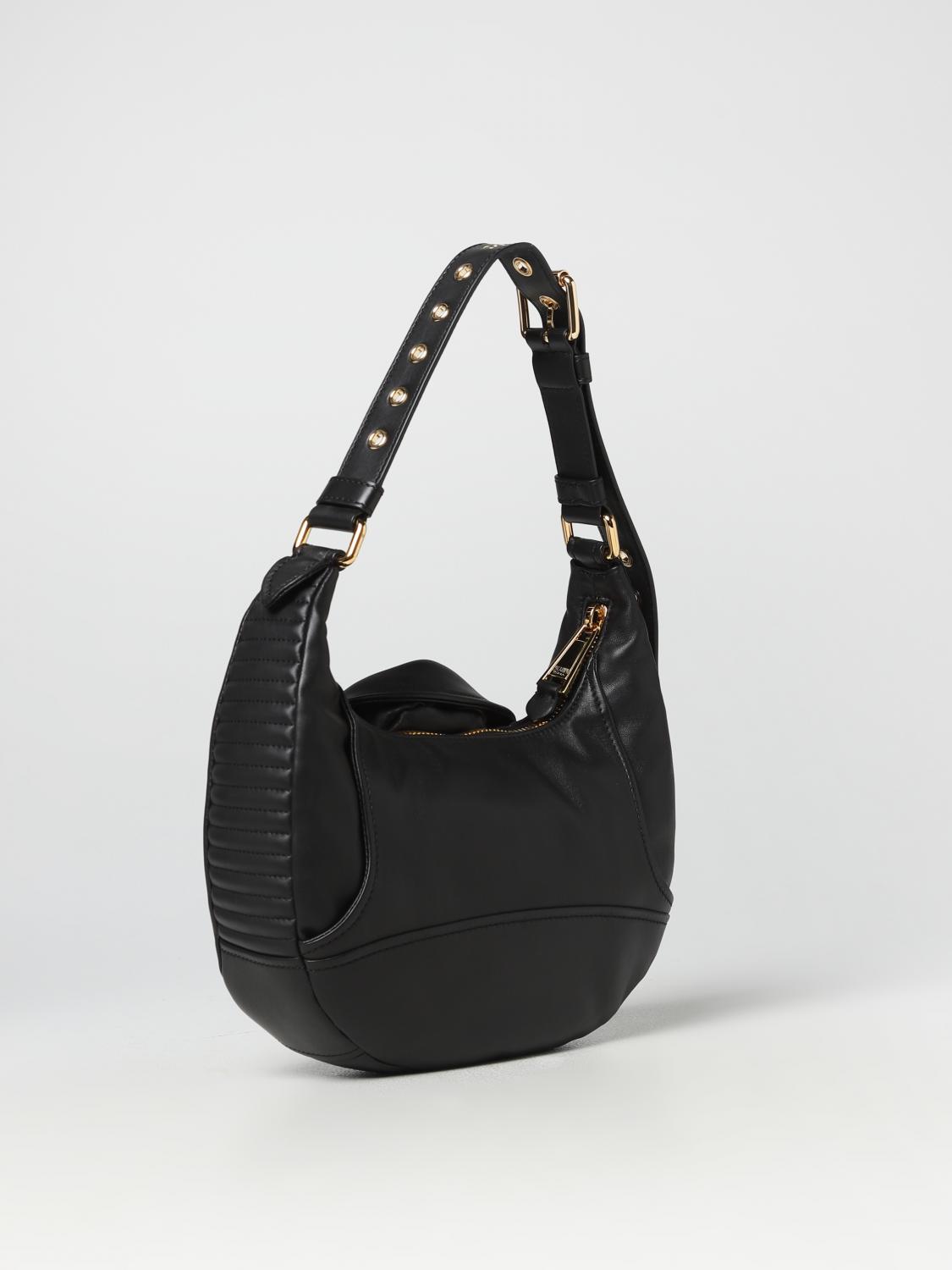 MOSCHINO COUTURE BORSA A SPALLA: Borsa Moschino Couture in nappa, Nero - Img 2