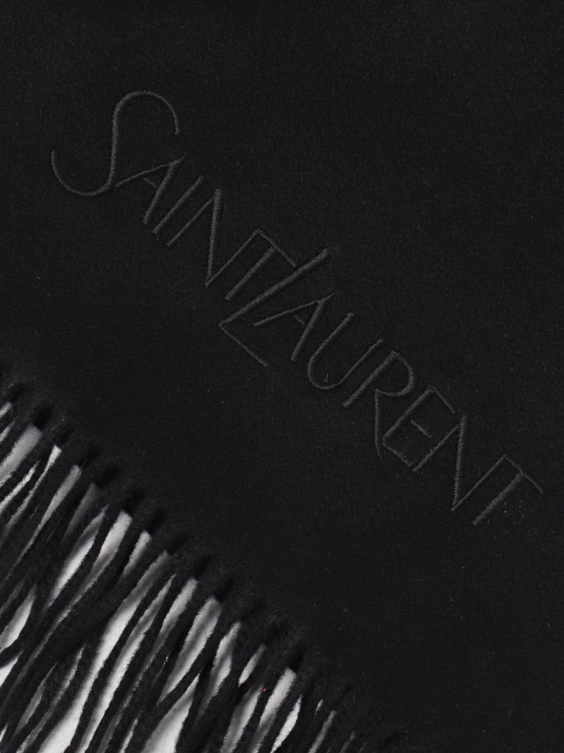 SAINT LAURENT 스카프: 지갑 남성 Saint Laurent, 블랙 - Img 3