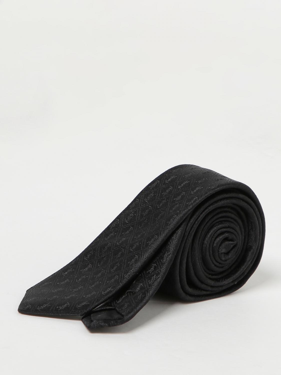 SAINT LAURENT：ネクタイ メンズ - ブラック 1 | GIGLIO.COMオンライン