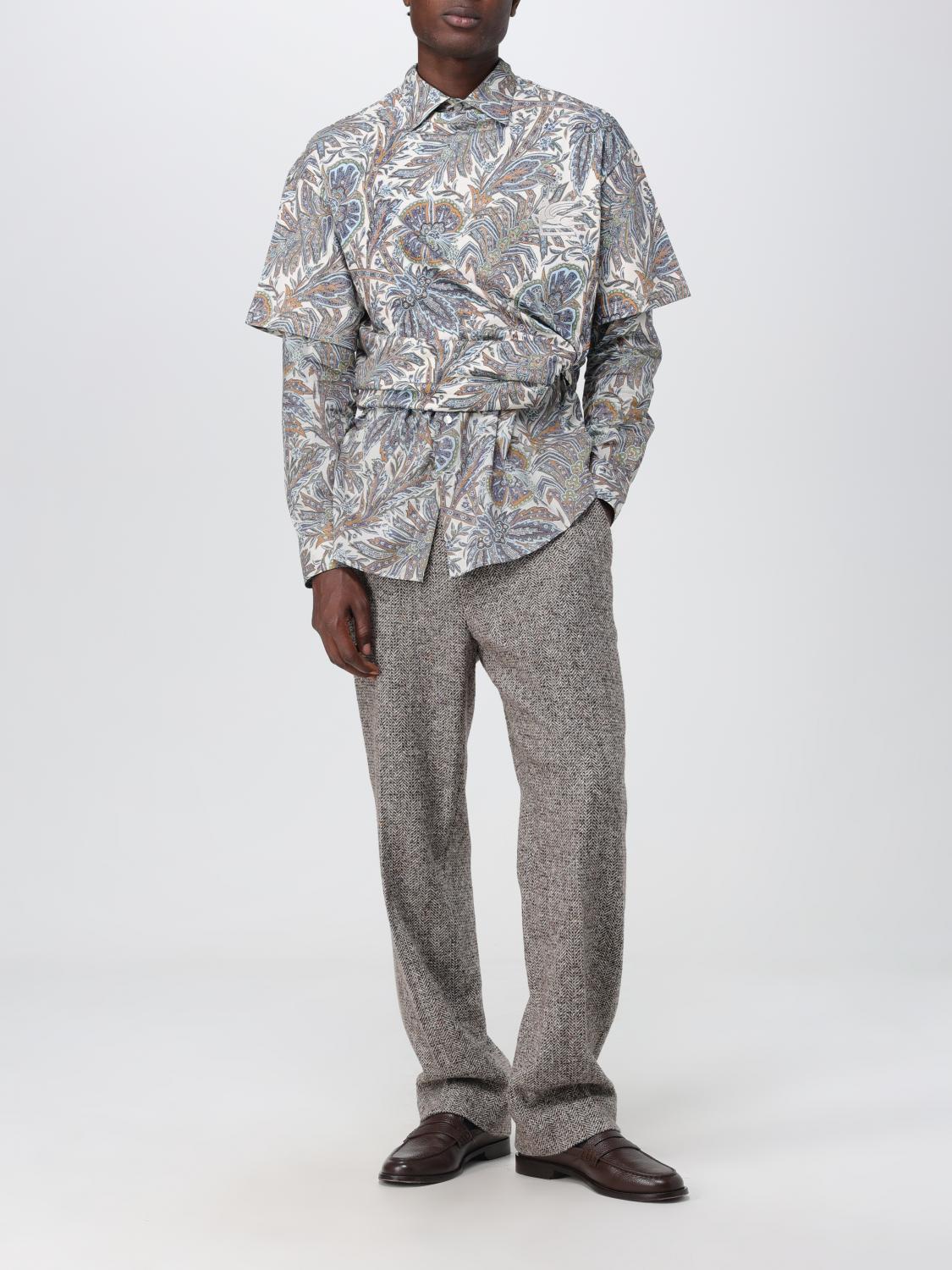 ETRO HEMD: Hemd herren Etro, Hellblau - Img 2
