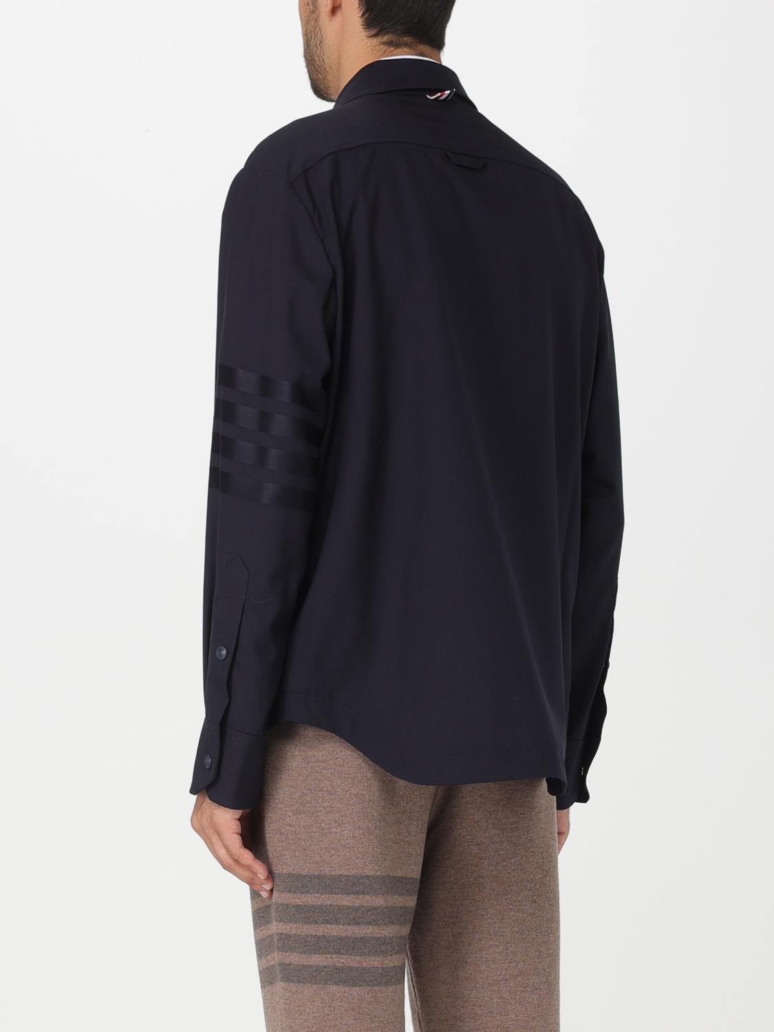 THOM BROWNE CHAQUETA: Chaqueta hombre Thom Browne, Azul Oscuro - Img 3