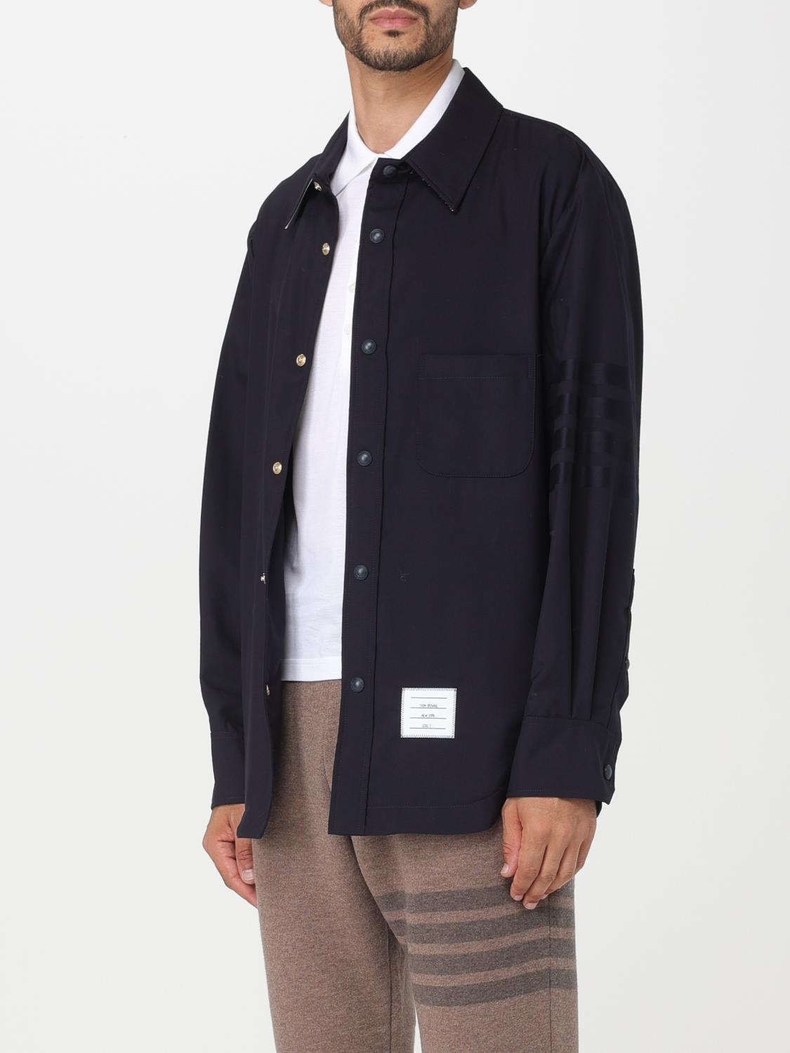 THOM BROWNE CHAQUETA: Chaqueta hombre Thom Browne, Azul Oscuro - Img 4