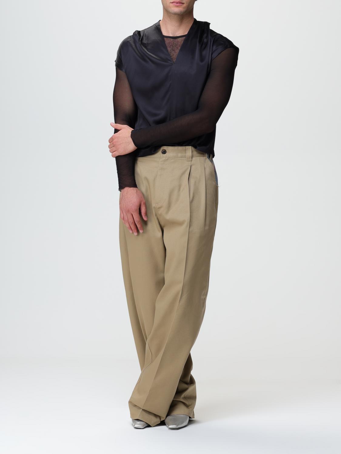 MAISON MARGIELA: Pants men - Beige | Maison Margiela pants