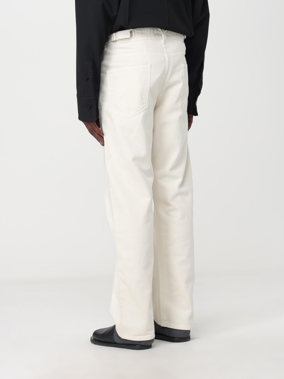 Lemaire Jeans men - White | PA1055LD1001 | GIGLIO.COM