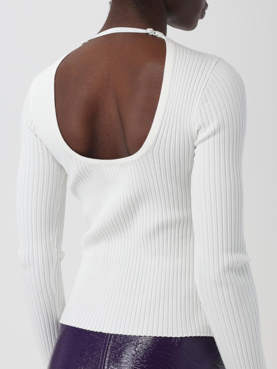 COURRÈGES PULL: Pull femme CourrÈges, Blanc - Img 5