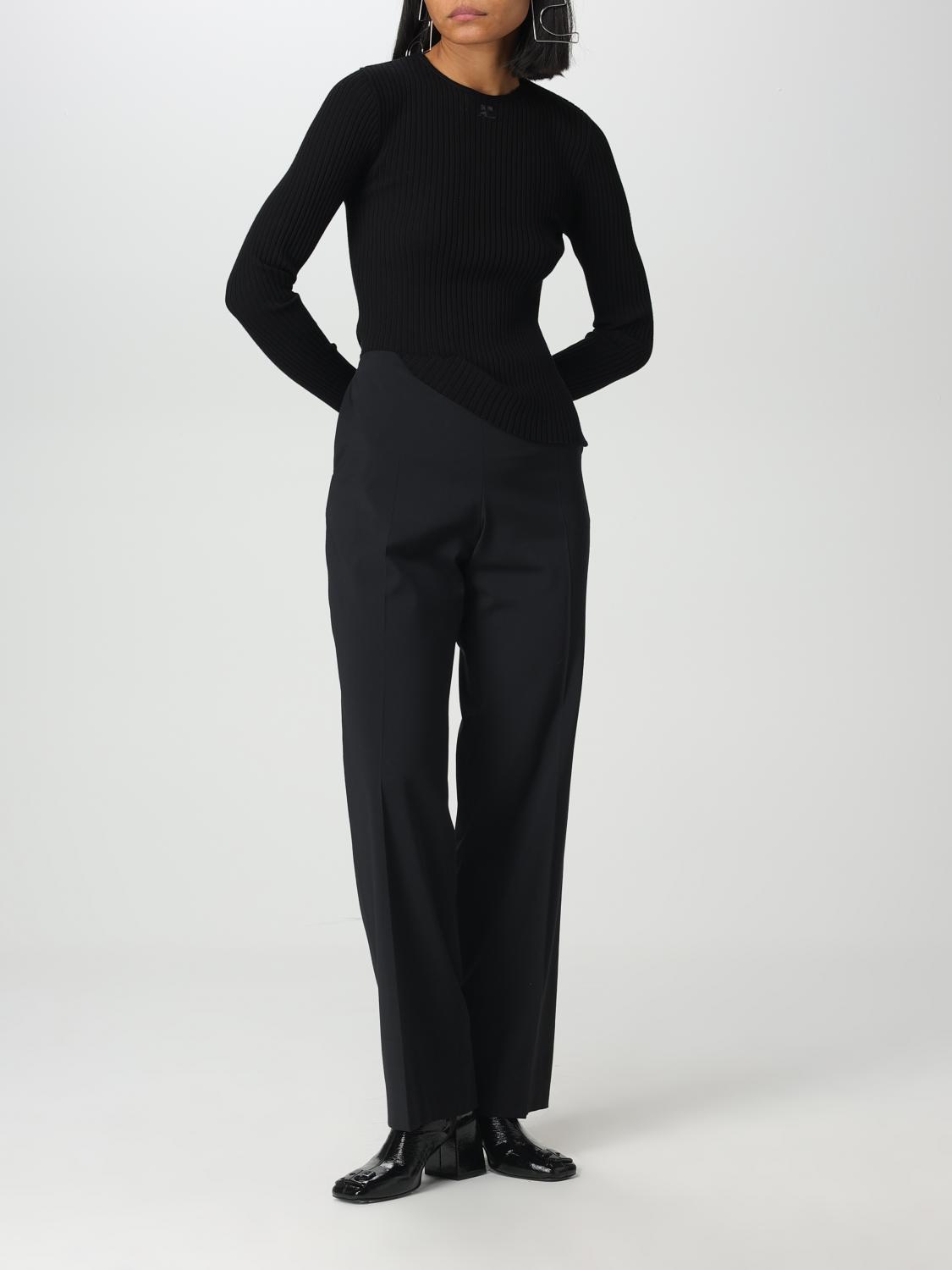 COURRÈGES PULL: Pull femme CourrÈges, Noir - Img 2