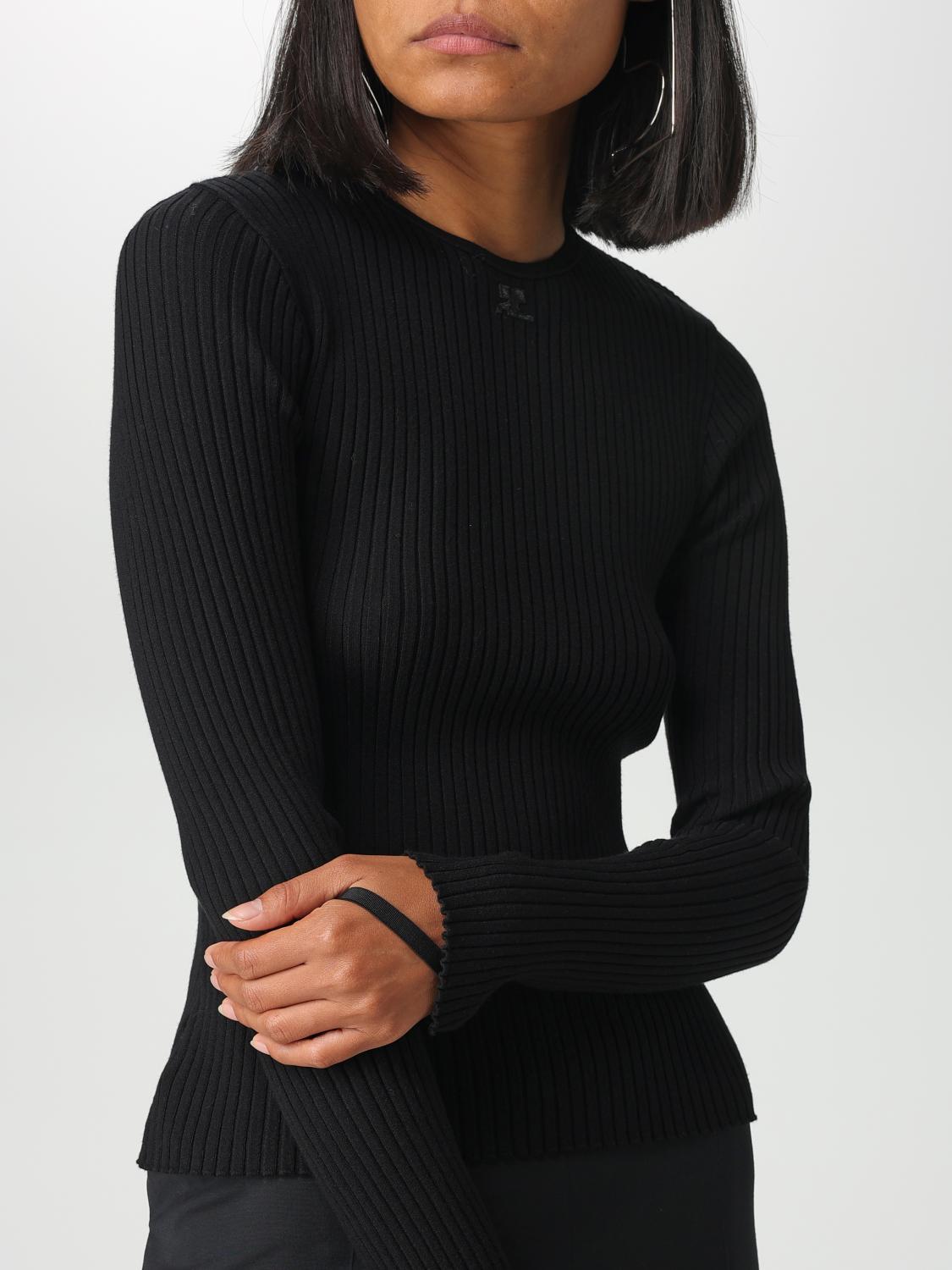 COURRÈGES PULL: Pull femme CourrÈges, Noir - Img 5