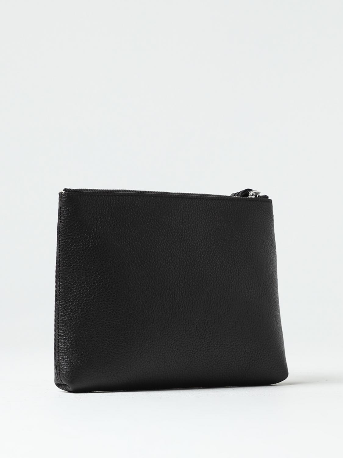 LEMAIRE CLUTCH: Clutch Lemaire in pelle a grana, Marrone - Img 2