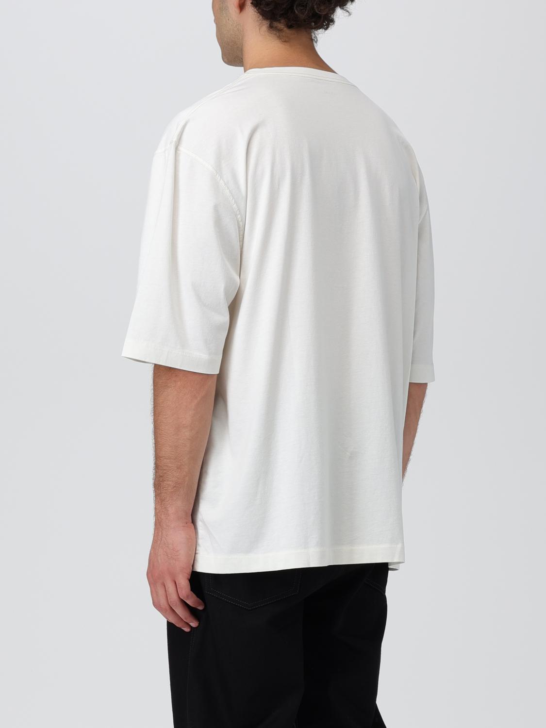 Lemaire Tシャツ メンズ - クリーム | TO1107LJ1004 | GIGLIO.COM