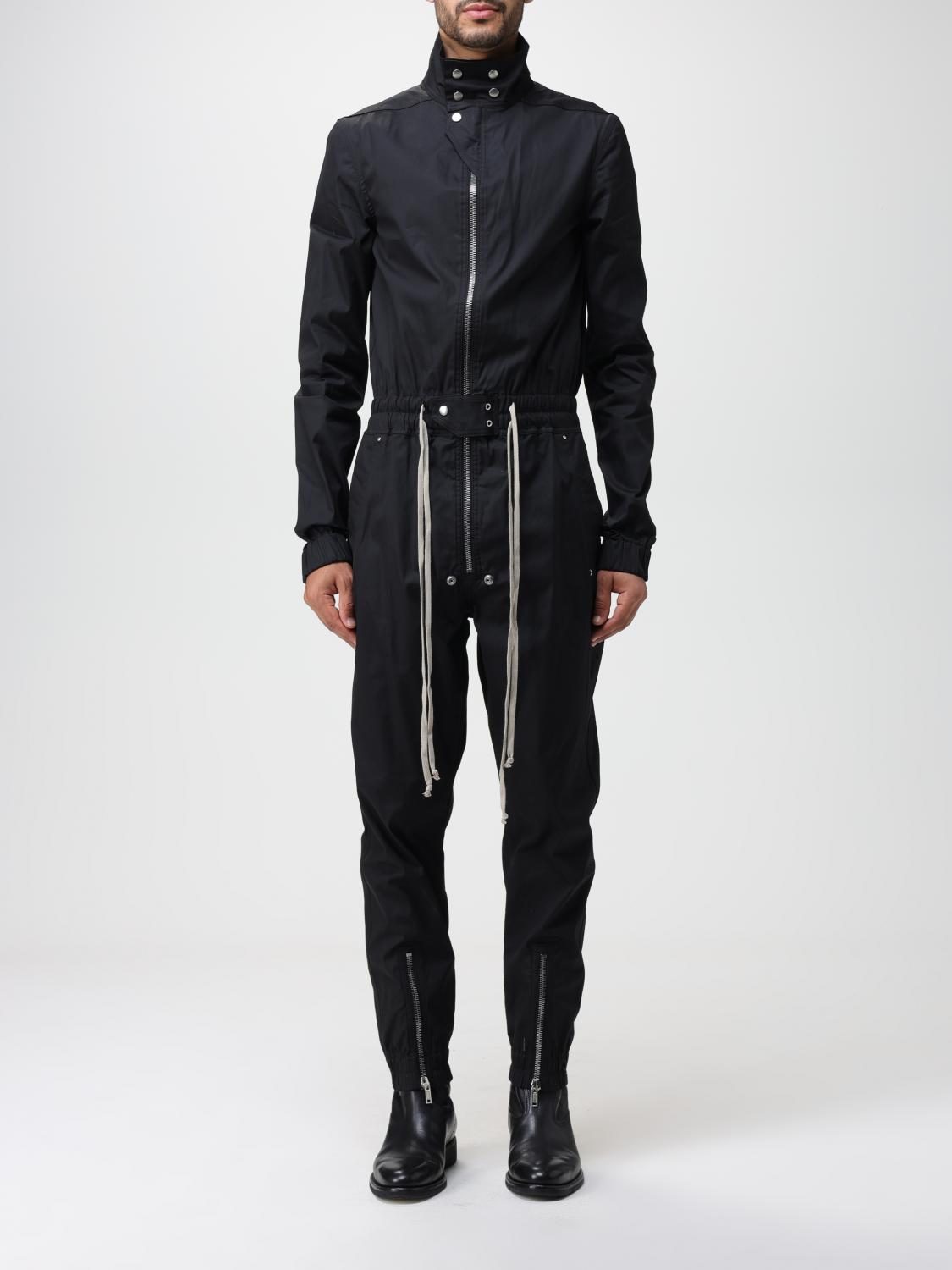 RICK OWENS 스웨트: 스웨트 남성 Rick Owens, 블랙 - Img 1