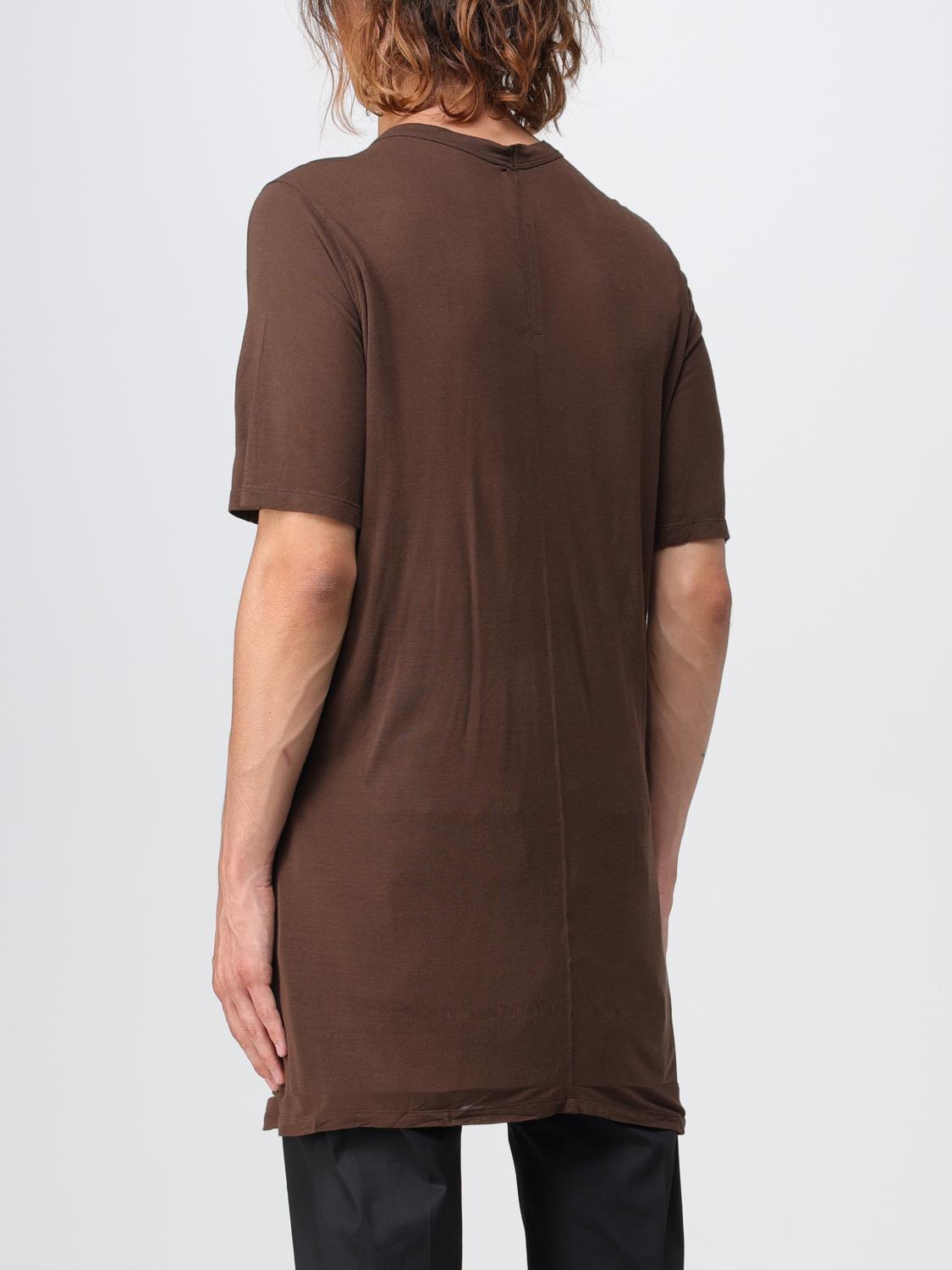 RICK OWENS CAMISETA: Camiseta hombre Rick Owens, Marrón - Img 3