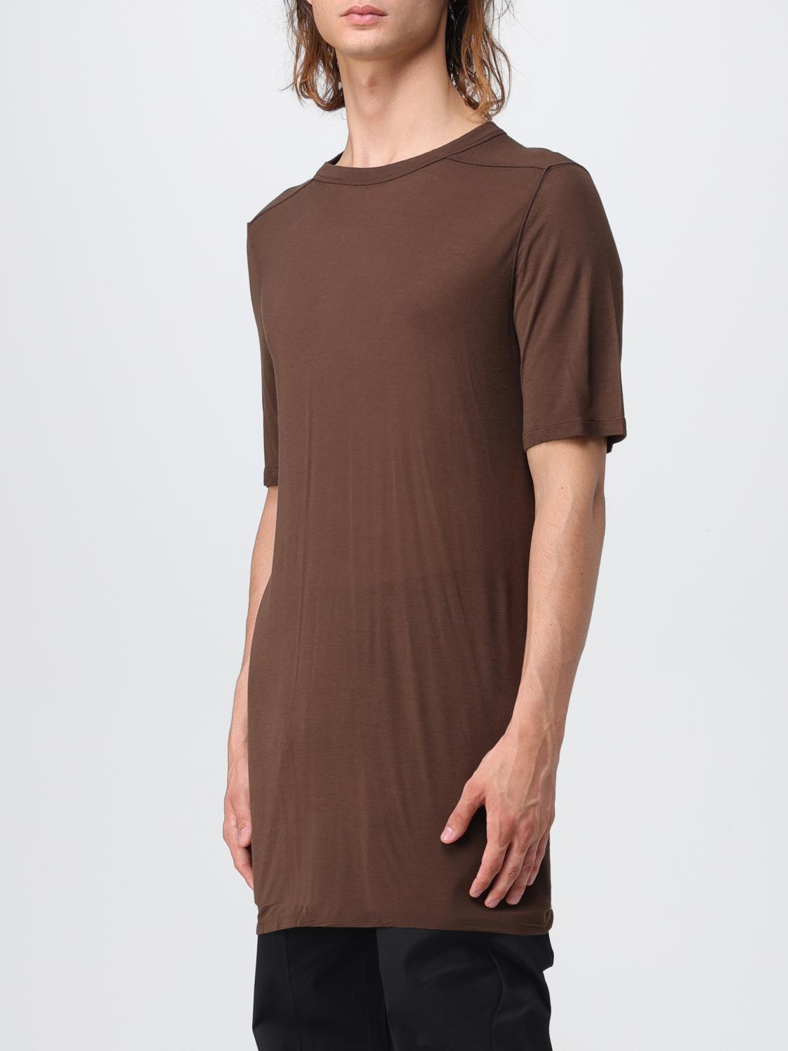 RICK OWENS CAMISETA: Camiseta hombre Rick Owens, Marrón - Img 4