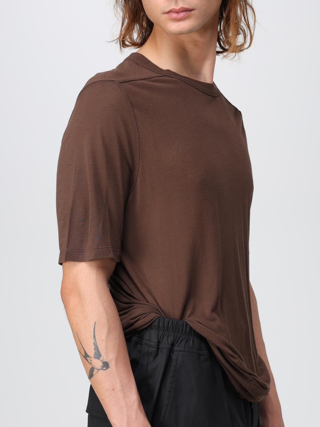 RICK OWENS CAMISETA: Camiseta hombre Rick Owens, Marrón - Img 5