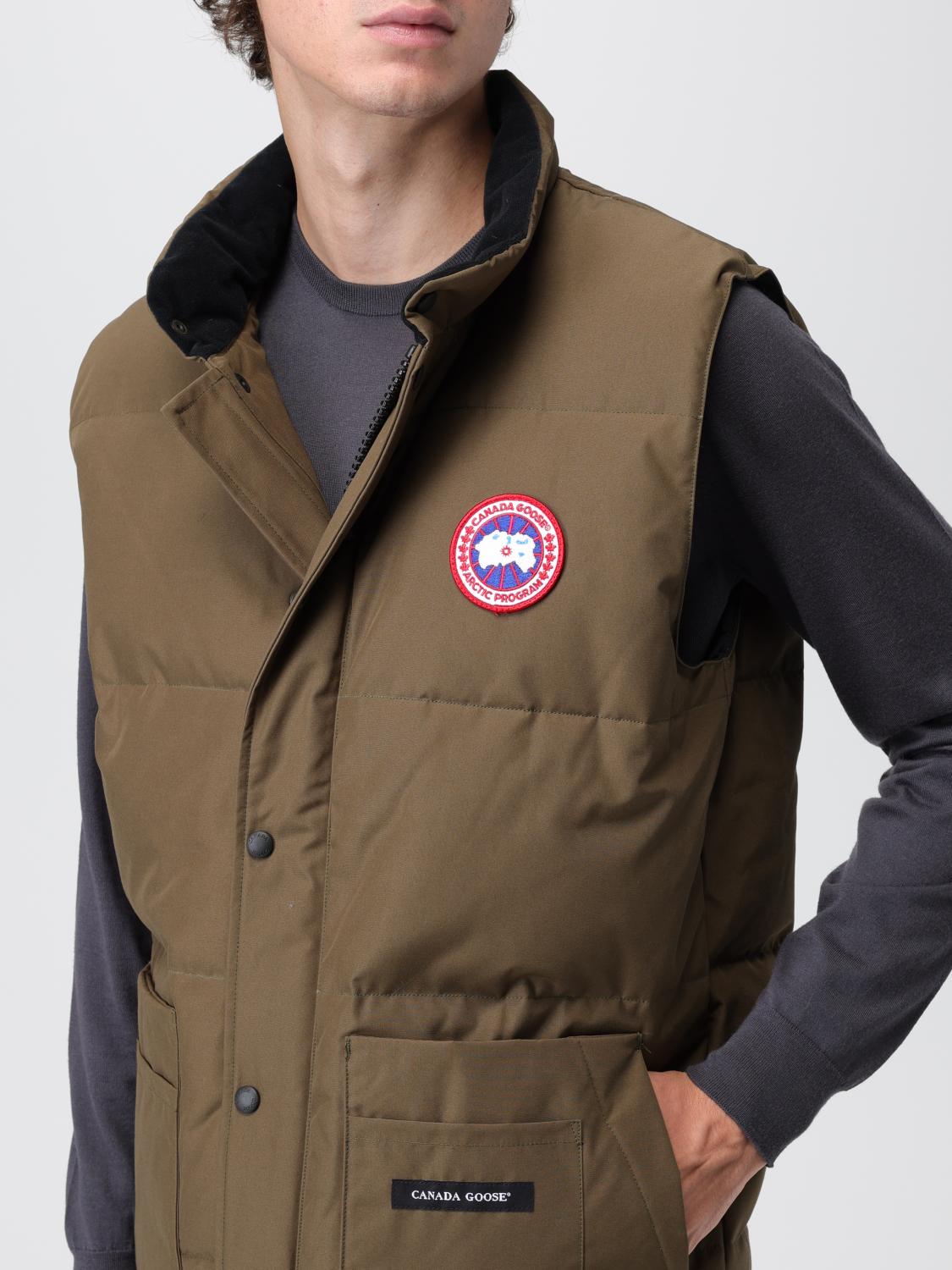 CANADA GOOSE CHALECO: Chaleco hombre Canada Goose, Verde - Img 4