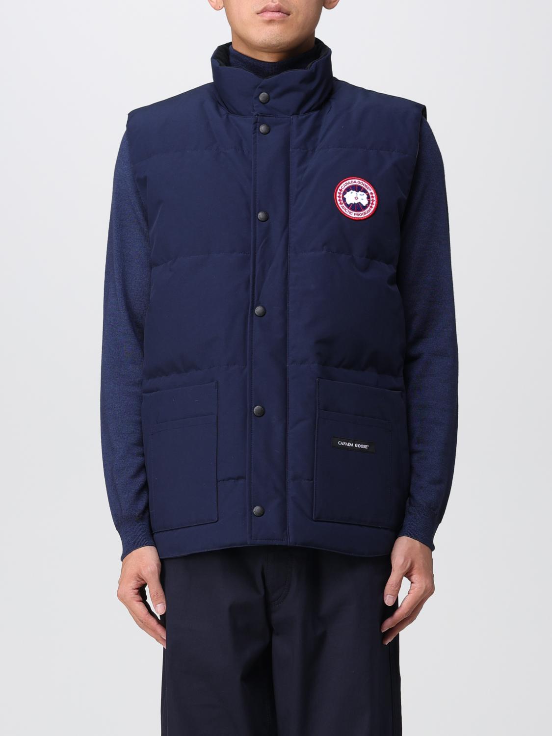 CANADA GOOSE CHALECO: Chaleco hombre Canada Goose, Azul Marino - Img 1