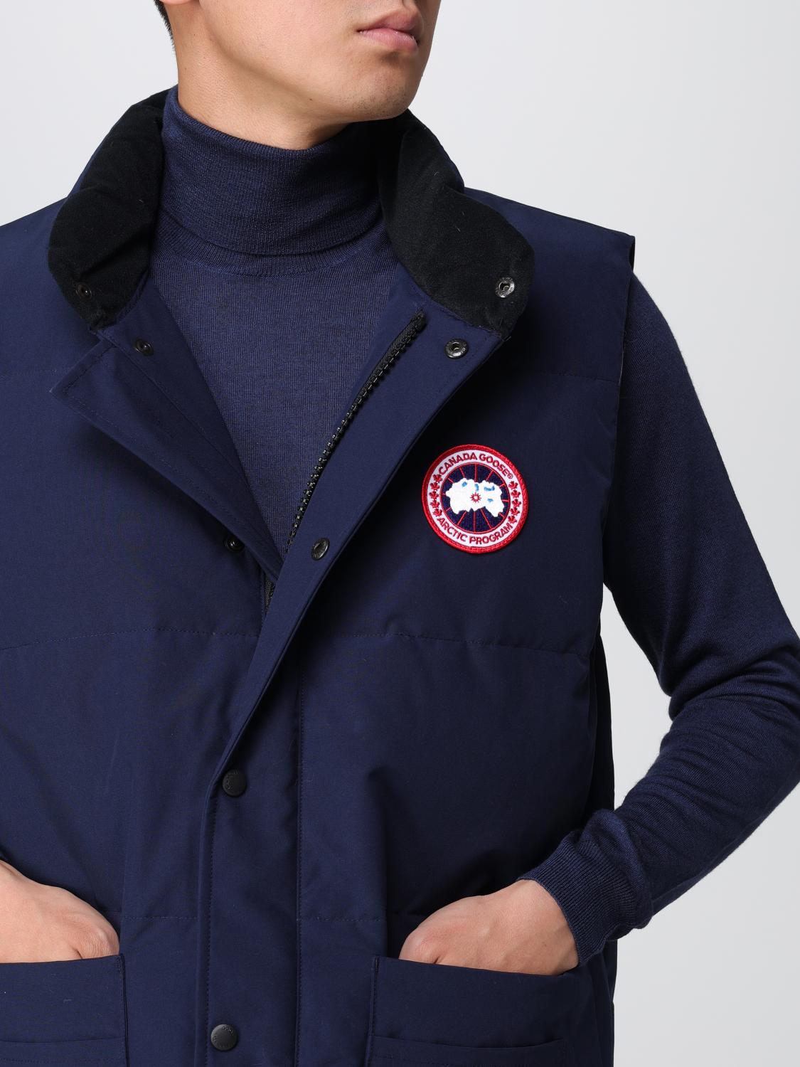 CANADA GOOSE CHALECO: Chaleco hombre Canada Goose, Azul Marino - Img 2