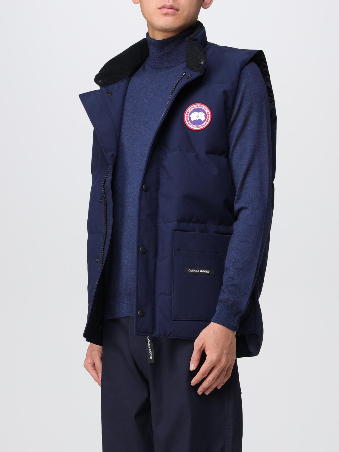 CANADA GOOSE CHALECO: Chaleco hombre Canada Goose, Azul Marino - Img 4