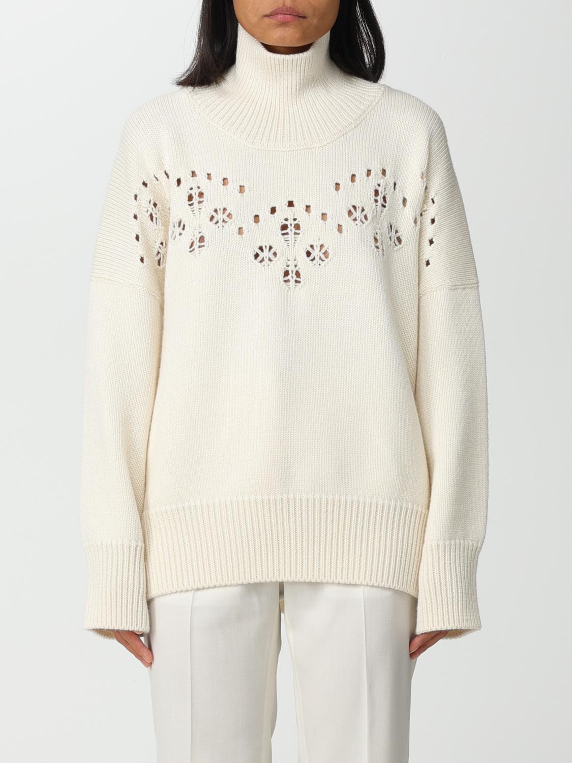 CHLOÉ PULL: Pull femme ChloÉ, Lait - Img 1