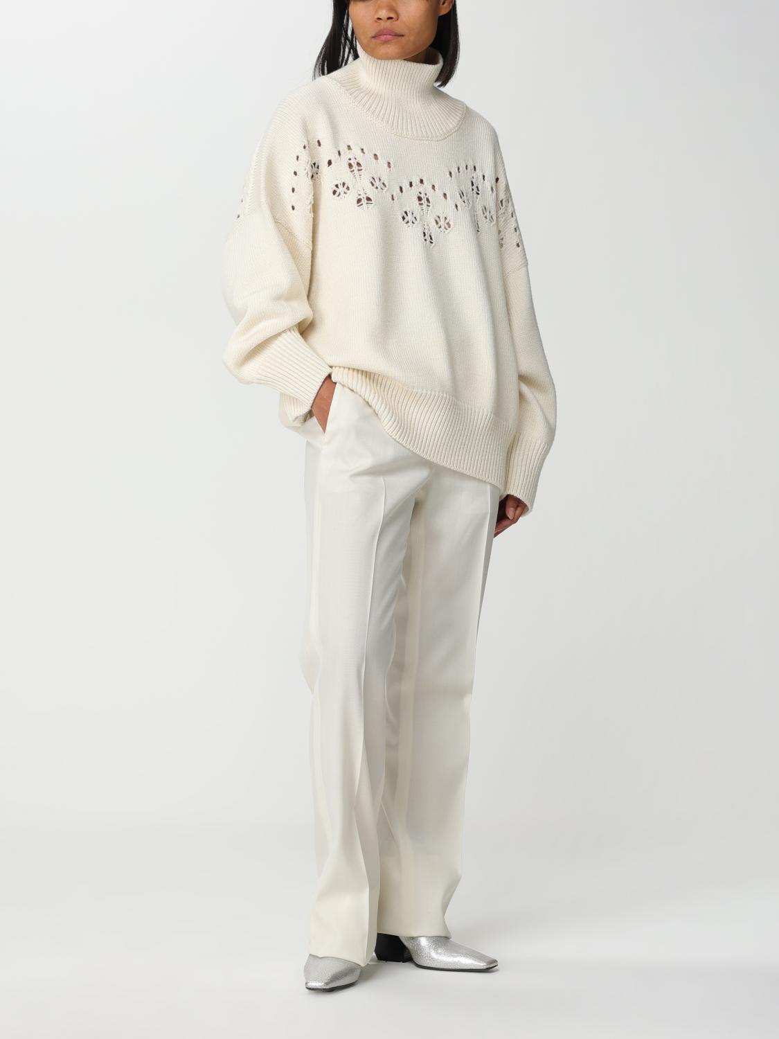 CHLOÉ PULL: Pull femme ChloÉ, Lait - Img 2